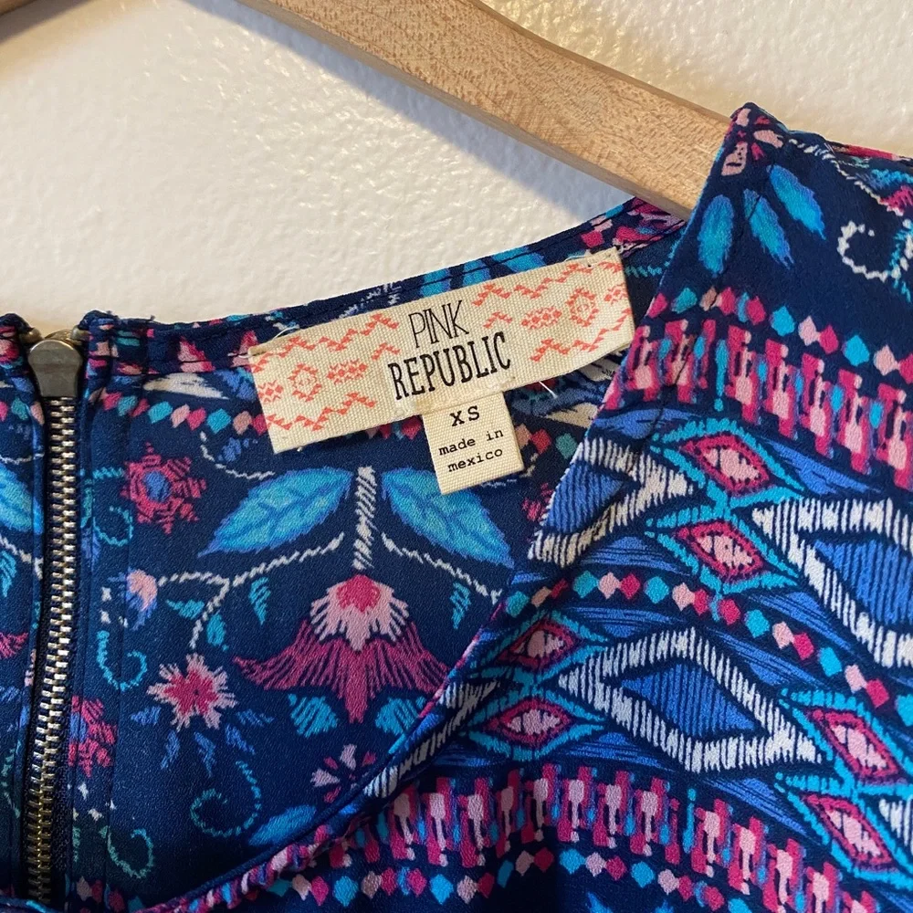 Patterned blouse - Picture 2 of 4